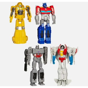 Transformers One Action Figure 4pk: 22 Points of Articulation, Superheroes NWT
